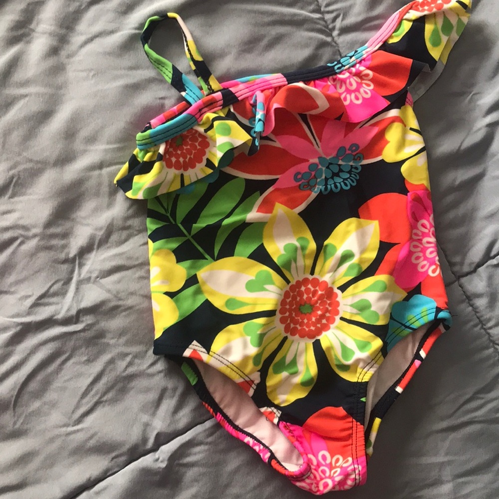 One shoulder swimsuit 12 Months